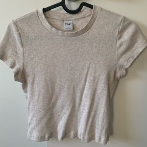 TNA Ribbed Cropped Tee